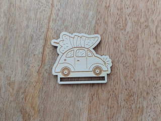 Základ pro macramé záložku - 5 x 4 cm