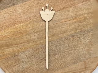 Květina k dotvoření - 10cm