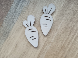 Mrkvička - 6x3 cm  