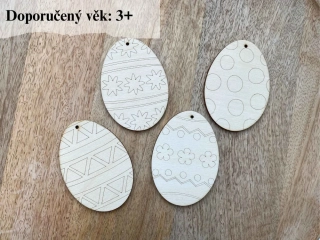 Vajíčko k dotvoření - 8 cm