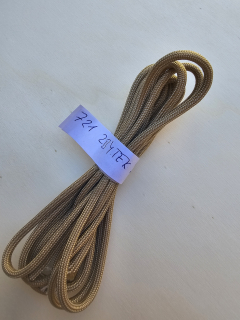PARACORD 550 - 721 - zlatá-ZBYTEK 2,1m
