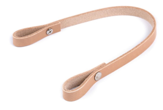 Kožené ucho na kabelku - 30 x 1 cm