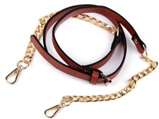 Koženkový popruh / ucho na kabelku - 115 cm