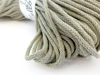 Bavlněná šňůra BERRY 3mm - khaki