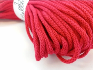 Bavlněná šňůra BERRY 3mm - červená