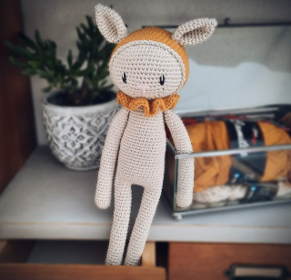DIY háčkovací sada - ZAJÍC