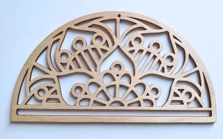 Dřevěná mandala č. 5