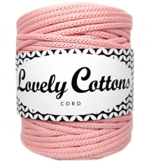 Polyesterová šňůra Lovely Cottons 3mm - Růžová pudrová