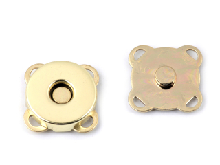 Magnetické zapínání - 14 mm - zlatá