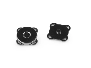 Magnetické zapínání - 10 mm - nikl černý