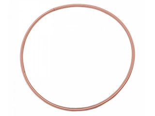 Kruh na lapač snů rose gold - 15cm