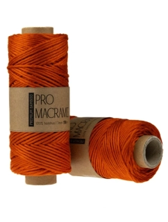 Bambusová šňůra Pro Macramé – PREMIUM BAMBOO 3mm - fire opal